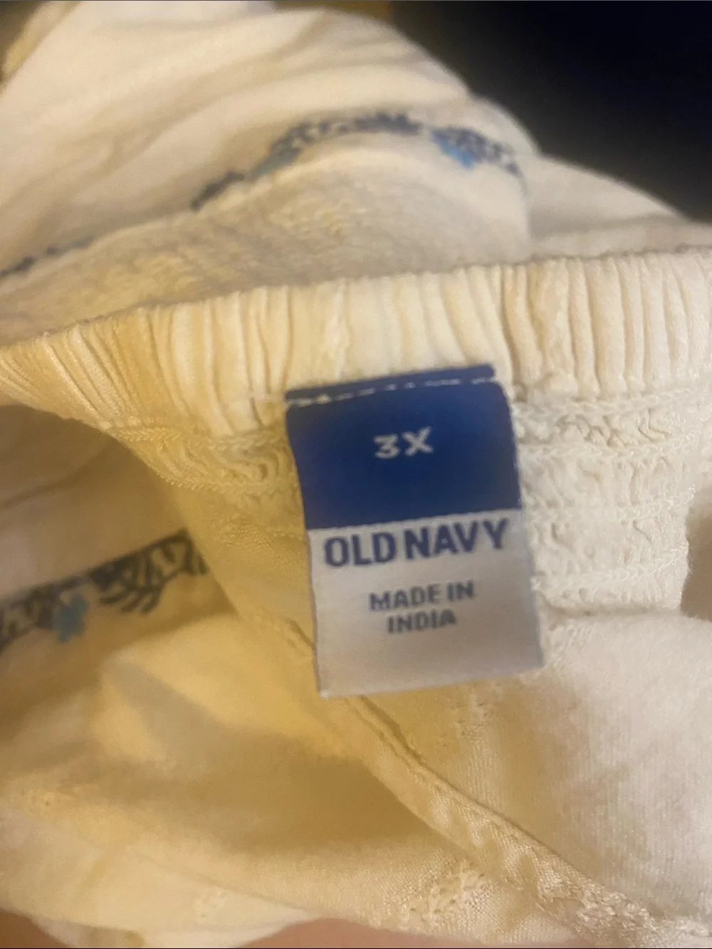 Old Navy lightweight white